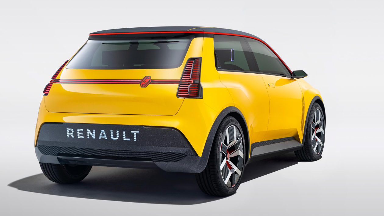 aria-label="Electric Renault 5 concept"